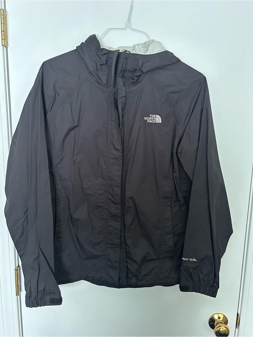 The North Face Black HyVent 2.5L Shell Jacket